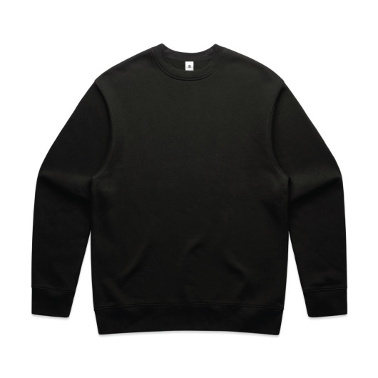Relaxed Crew Neck Sweater Black